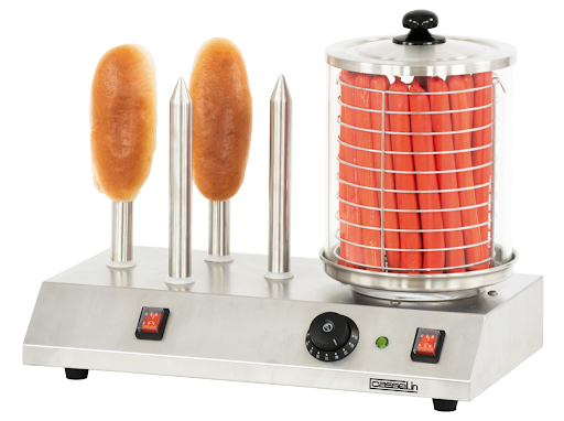 Machine à hot dog éléctrique 4 plots- Casselin
