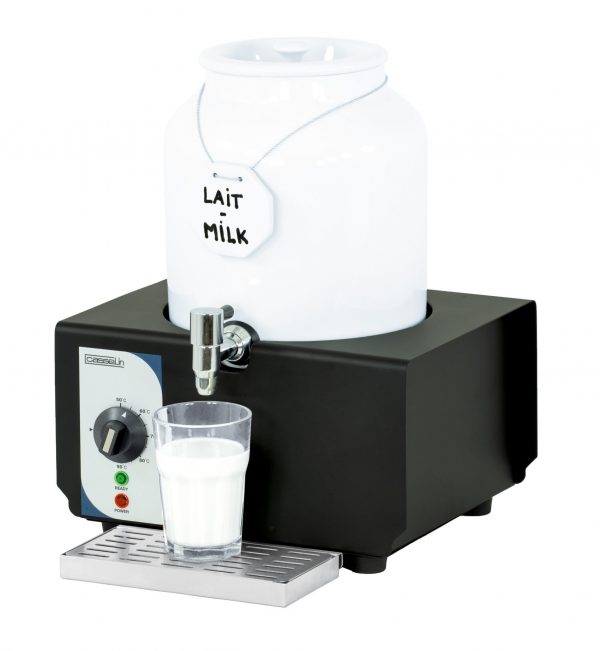 Distributeur de lait chaud en porcelaine 10L -Casselin